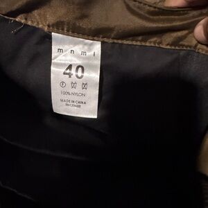 MNML Men's Dark Brown Puffer Jacket